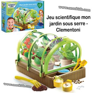 Jeu scientifique mon jardin sous serre – Clementoni