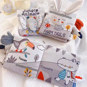 Livres en Tissu 3D pour Bébe