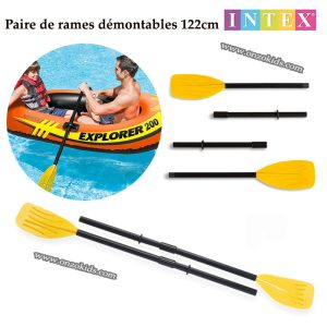 Paire de rames démontables 122cm- Intex
