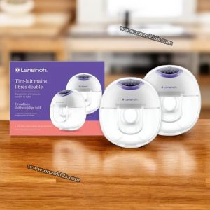 Tire-lait électrique Mains libres Double Pompe – Lansinoh