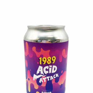 Bière 1989 Brewing - Acid Attack -  Sour fruits rouges - 33cl Can