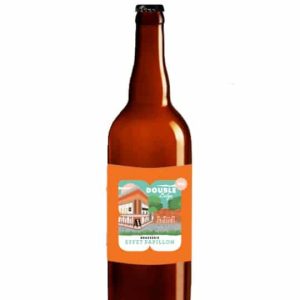 Bière Effet Papillon - Double belge ambrée bio - 75cl - VP
