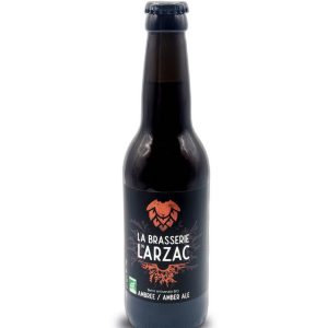 Bière Brasserie du Larzac ambrée VP 33cl