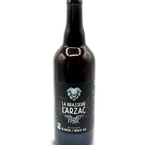 Bière Brasserie du Larzac blanche VP 75cl