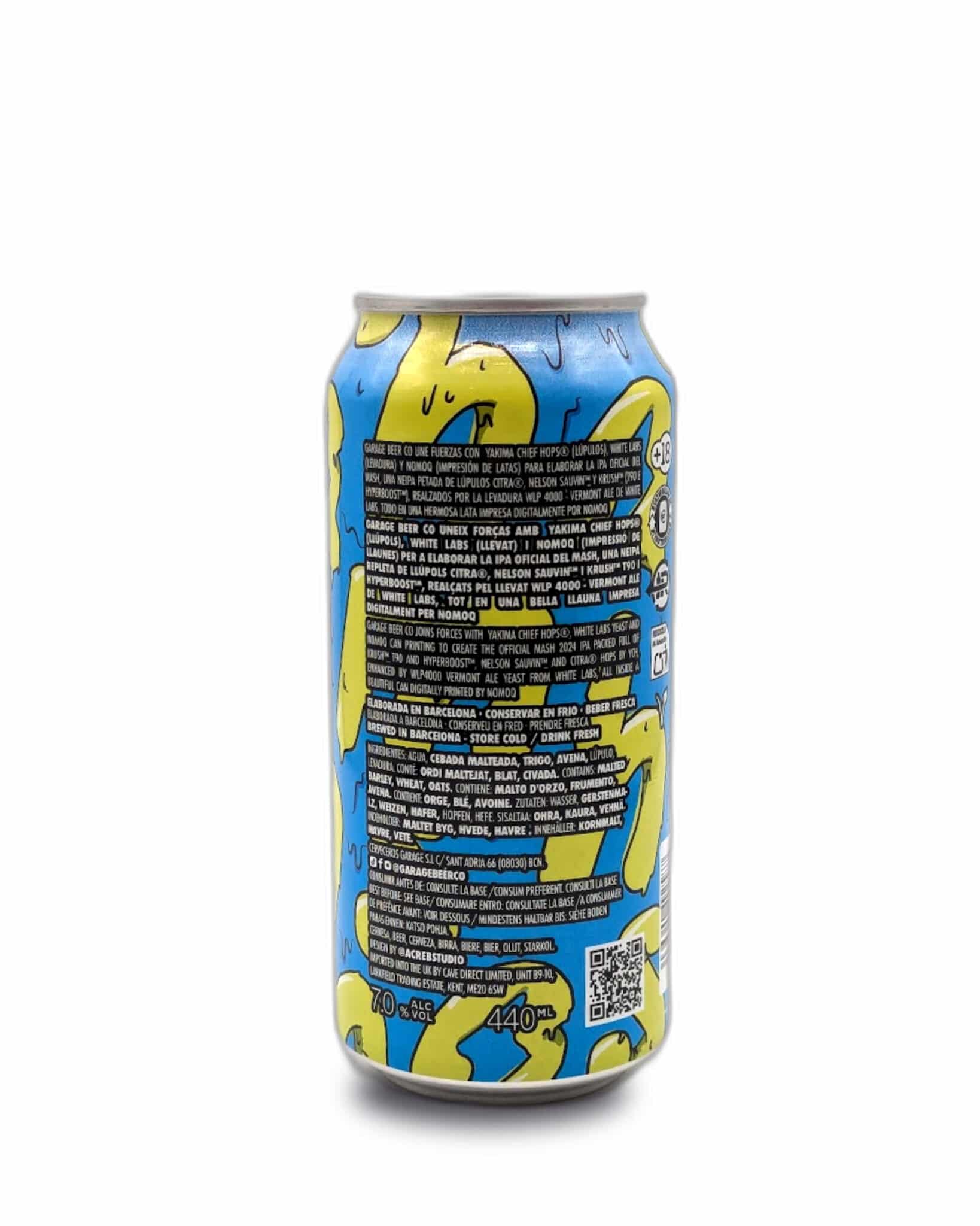 Bière Brasserie Garage - Mash'24 - IPA - 44cl - CAN – Image 3
