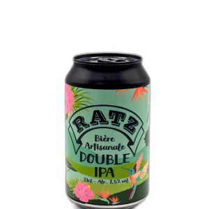 Bière Brasserie Ratz Double IPA CAN 33cl