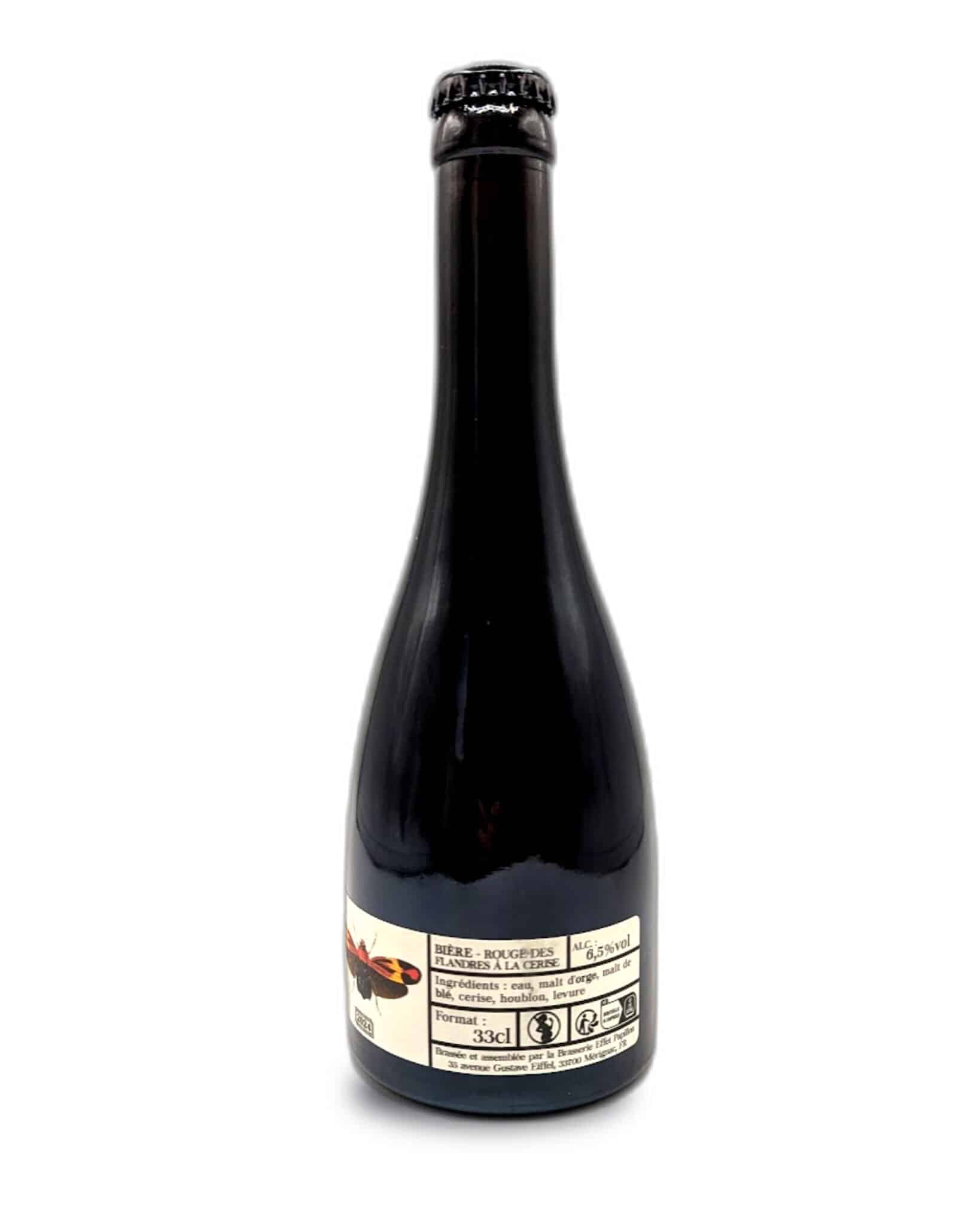 Bière Effet Papillon Brett series - Rouge des Flandres Cerise 2024 -  VP 33cl – Image 3