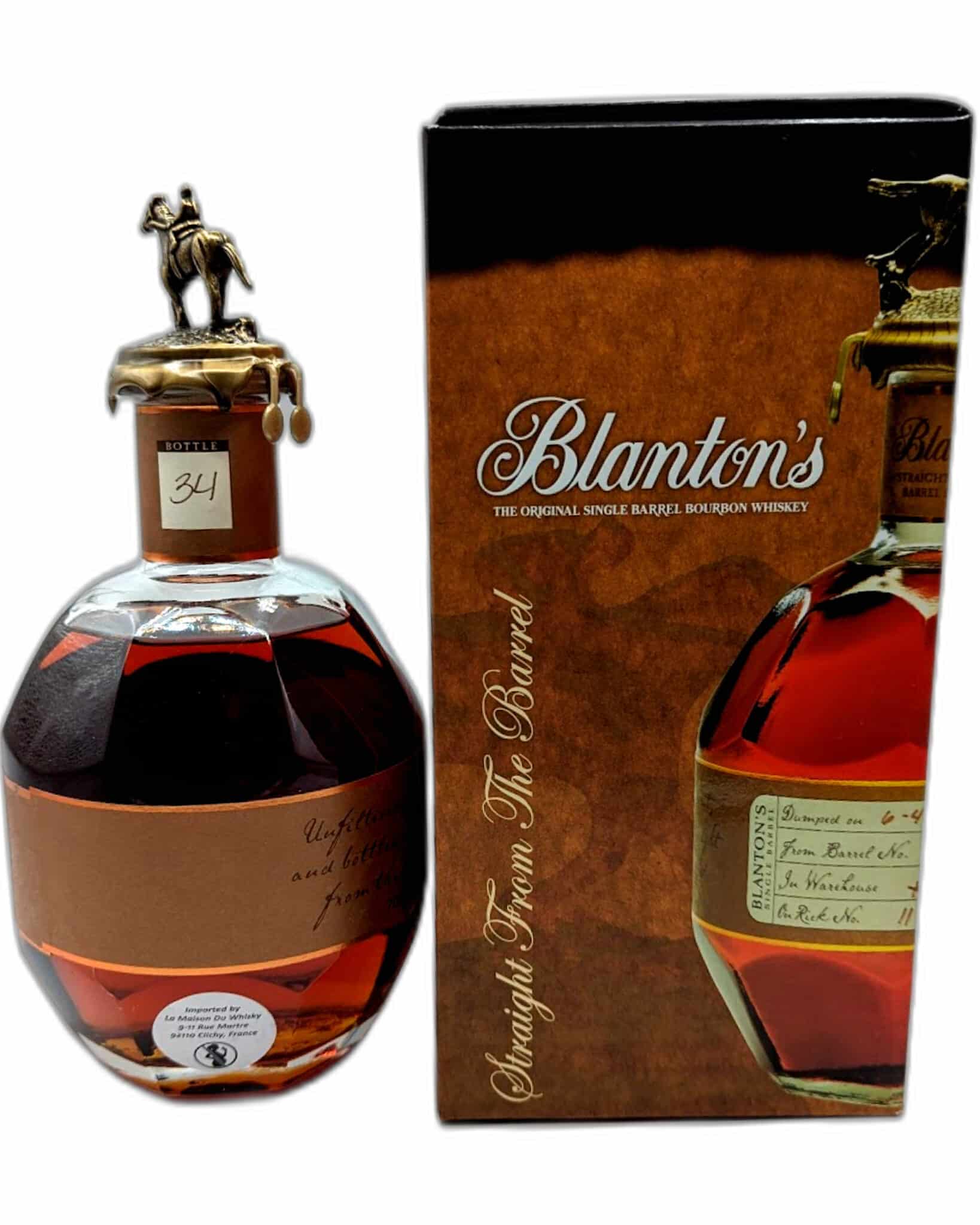 Bourbon Blanton's Straight from The Barrel - 2024 - 70 cl – Image 3