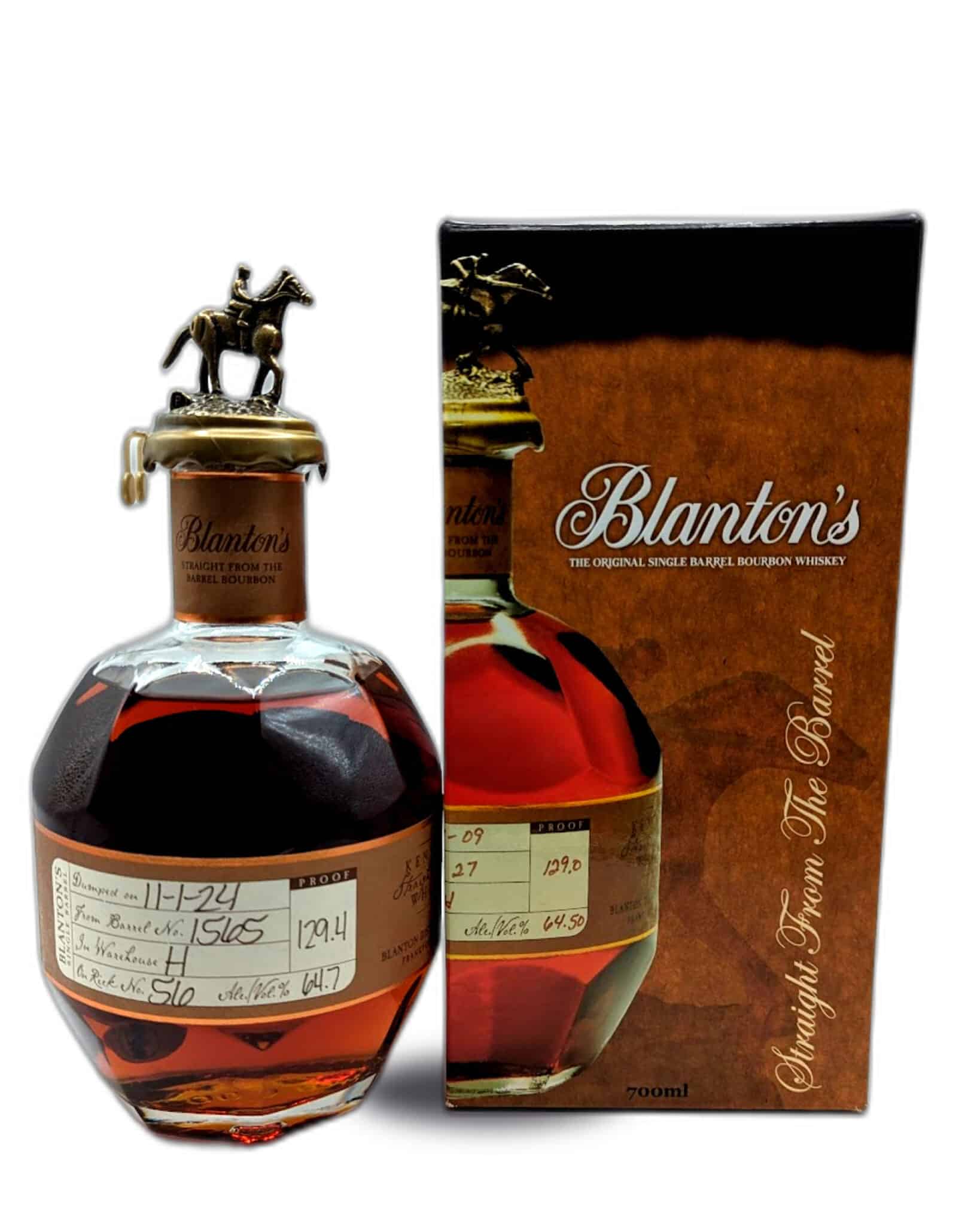Bourbon Blanton's Straight from The Barrel - 2024 - 70 cl