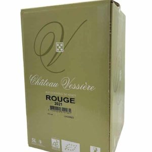 Vin Rouge - Château Vessière - Costières de Nîmes - Rouge - 2020 - bib 5L