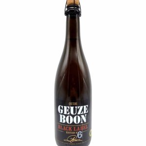 Bière Boon Oude Geuze - Black Label N°6 - 75 cl