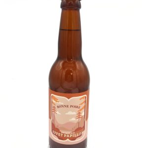 Bière Effet Papillon Bonne Poire - imperial farmhouse poire -  VP 33cl