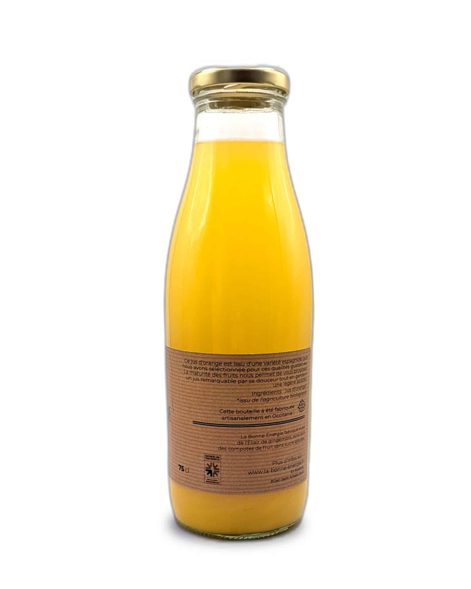La Bonne Energie - Jus d'orange 75 cl – Image 3