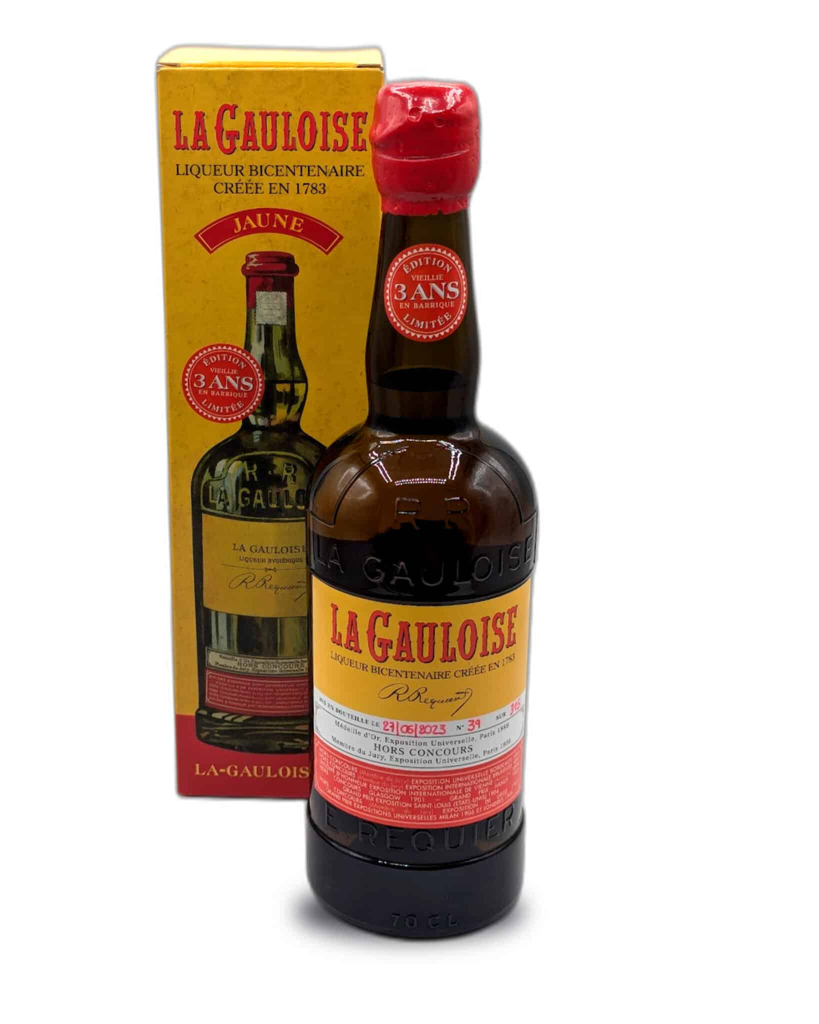 La Gauloise jaune - 3 ans barrique - 70cl avec coffret