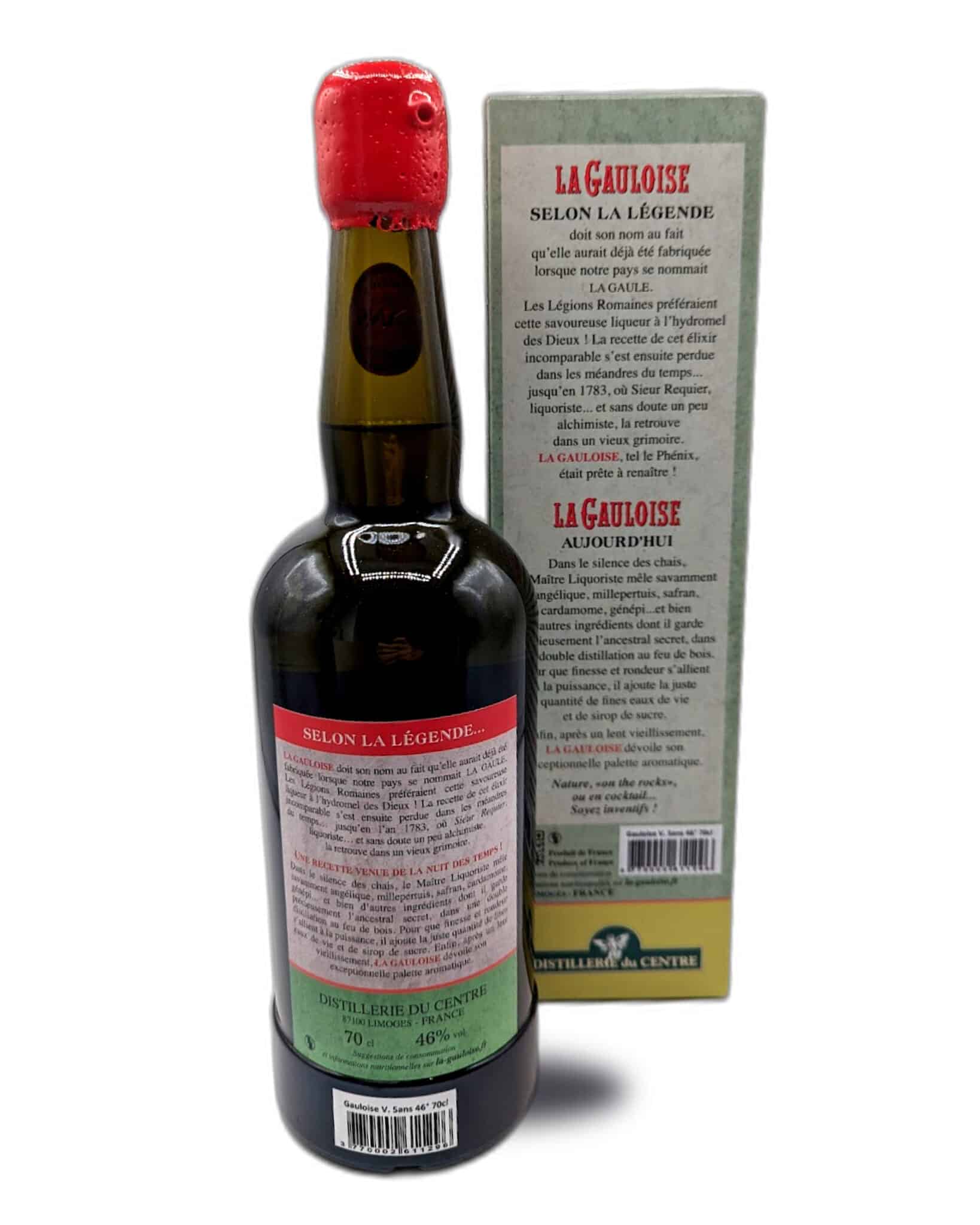 La Gauloise verte 5 ans barrique - liqueur - avec étui - mise 2024 - 70cl – Image 3