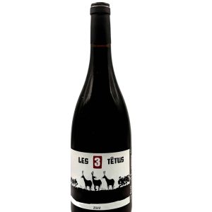 Vin Rouge - Les 3 Têtus - Côtes du Tarn - LE Sans Sulfite - 2022 - 75cl