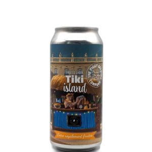 Bière Piggy brewing - Tiki Island - Lager Passion Citron - 44cl - CAN