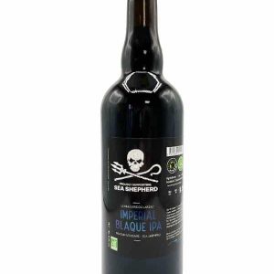 Bière Brasserie du Larzac Imperiale blaque IPA Sea Shepherd VP 75cl