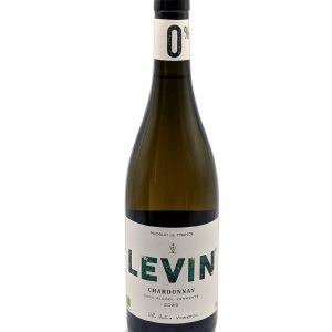 Vin blanc sans alcool - Levin - Chardonnay - Bio - 75 cl
