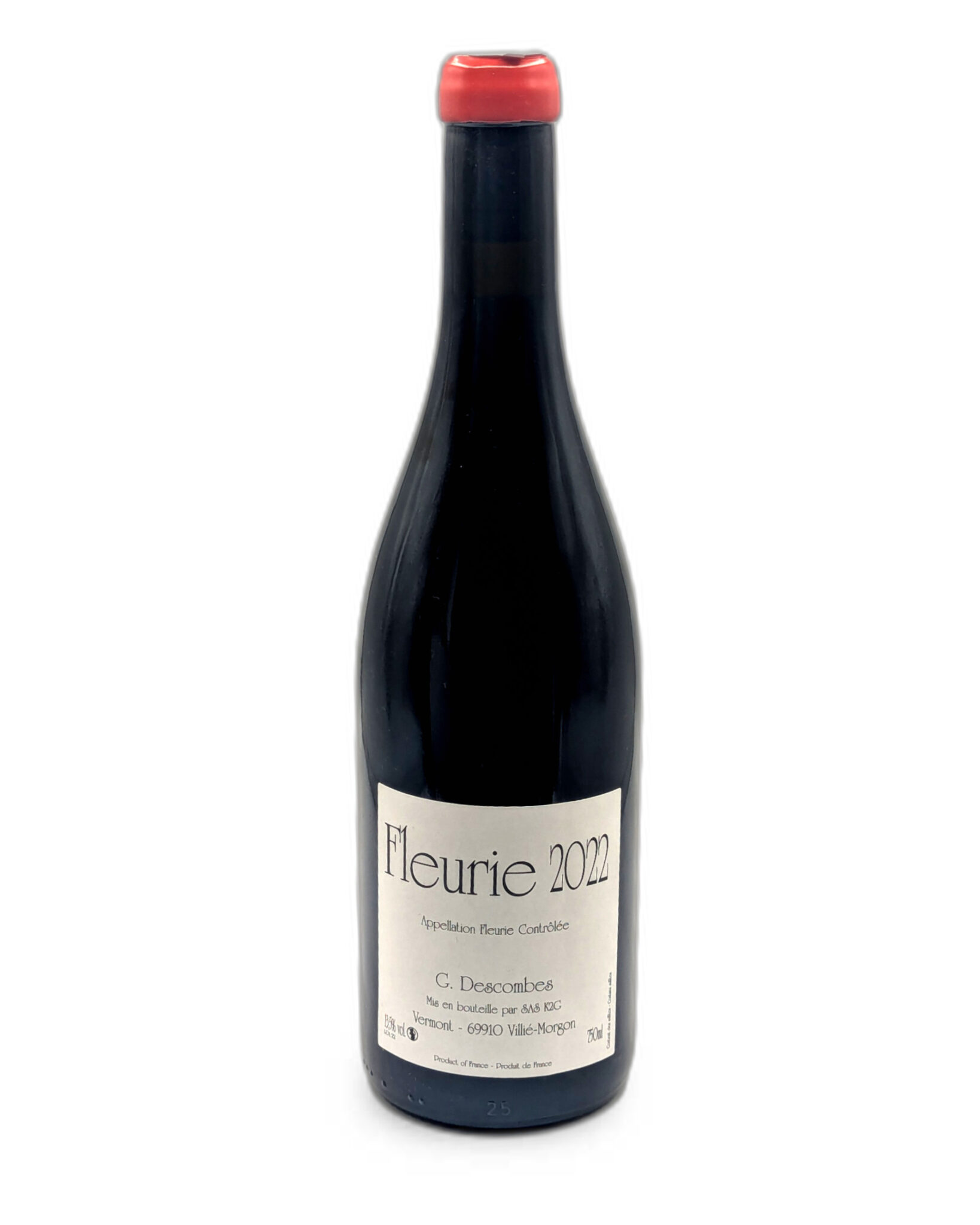 Vin Rouge - Domaine Georges Descombes - Fleurie - Vieilles Vignes - 2022 - 75cl – Image 2
