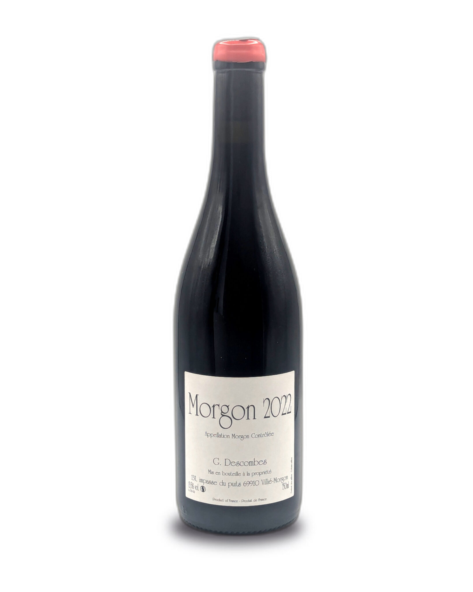 Vin Rouge - Domaine Georges Descombes - Morgon - Vieilles Vignes- 2022 - 75cl – Image 2