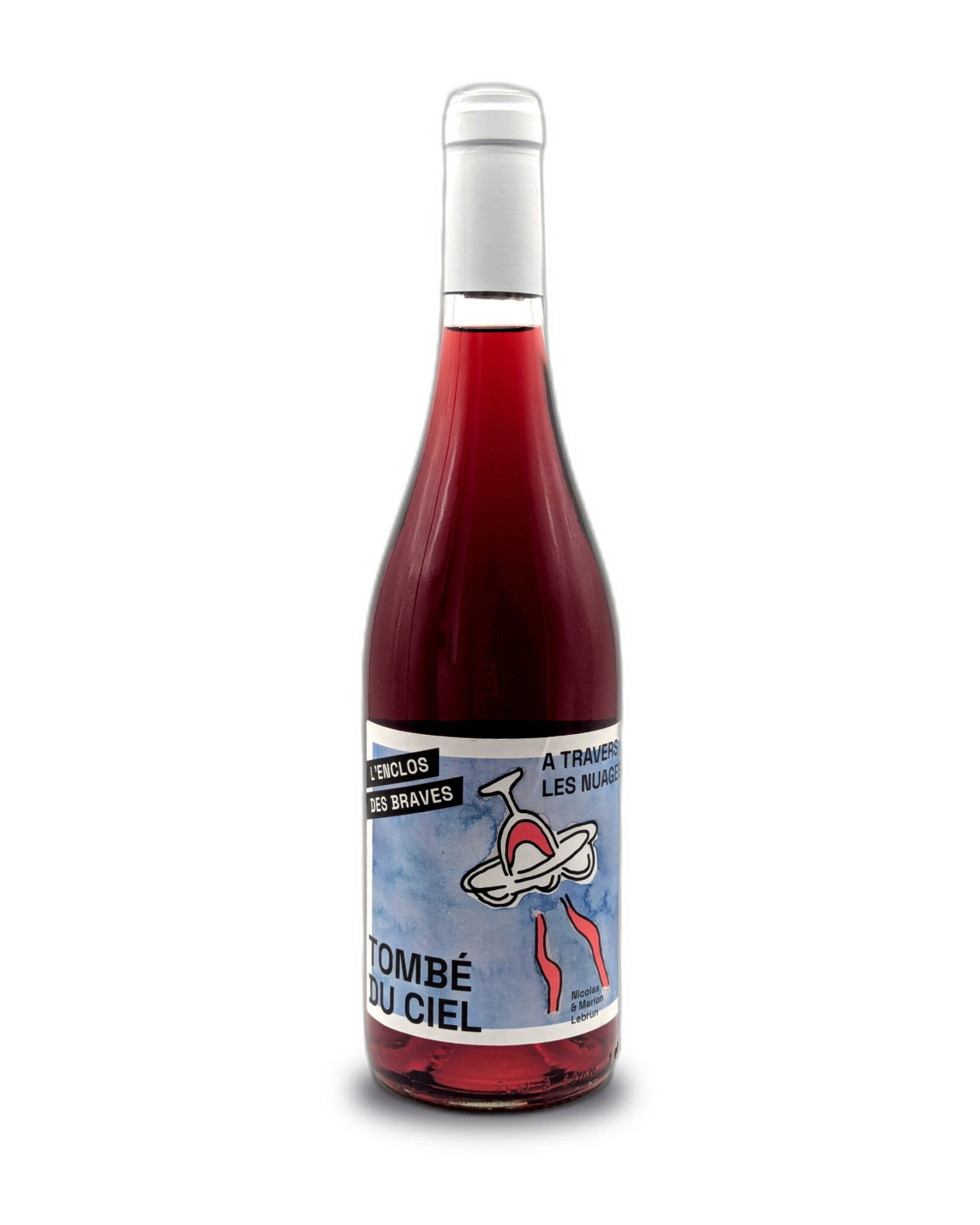Vin Rouge - L'Enclos des Braves-A travers les nuages- Côtes du Tarn- 2025 - 75cl