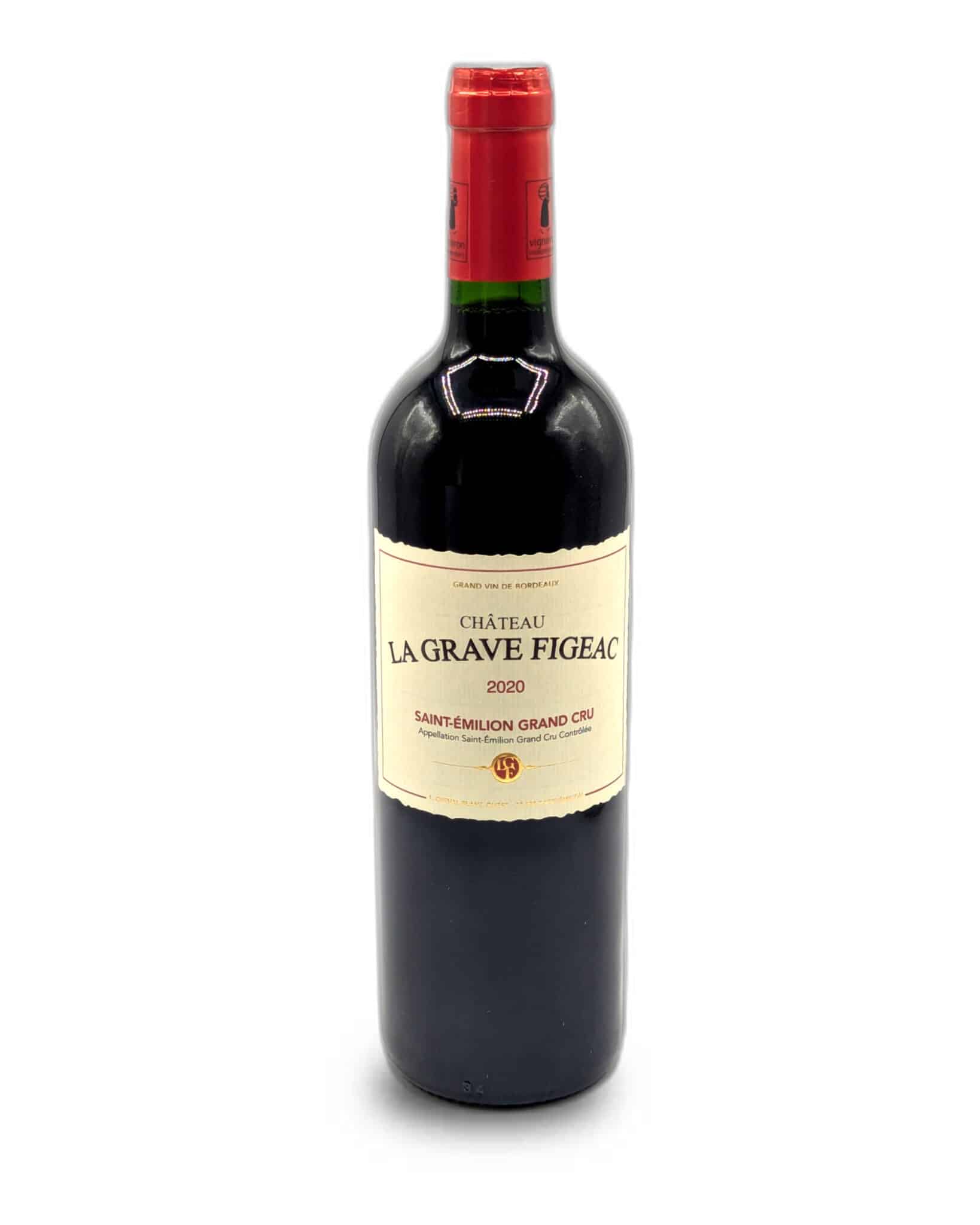vin rouge Château Lagrave Figeac - Saint-Emilion Grand Cru - 2020 - 75 cl – Image 2