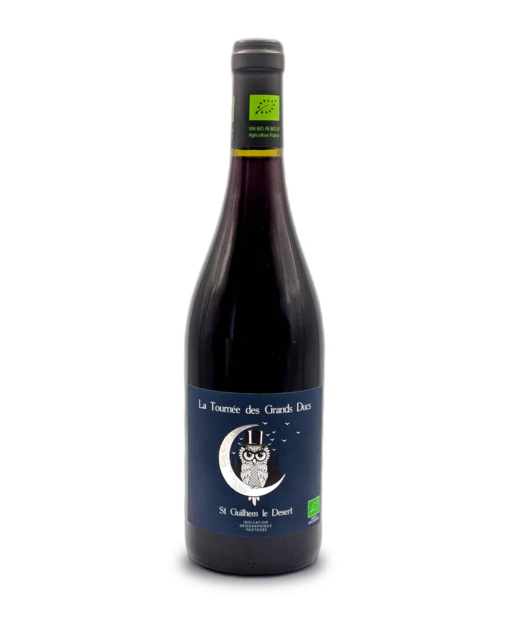 Vin Rouge La Tournée des Grands Ducs- Saint-Guilhem-le-Désert - 2024 - 75 cl – Image 2