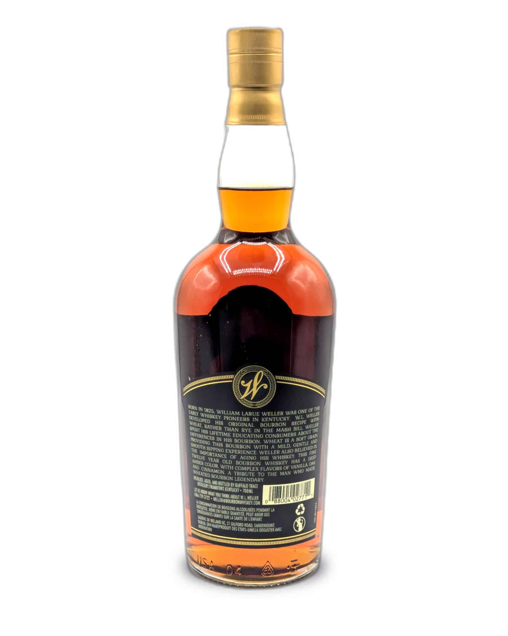 Weller 12 ans The Original Wheated Bourbon 70 cl – Image 3