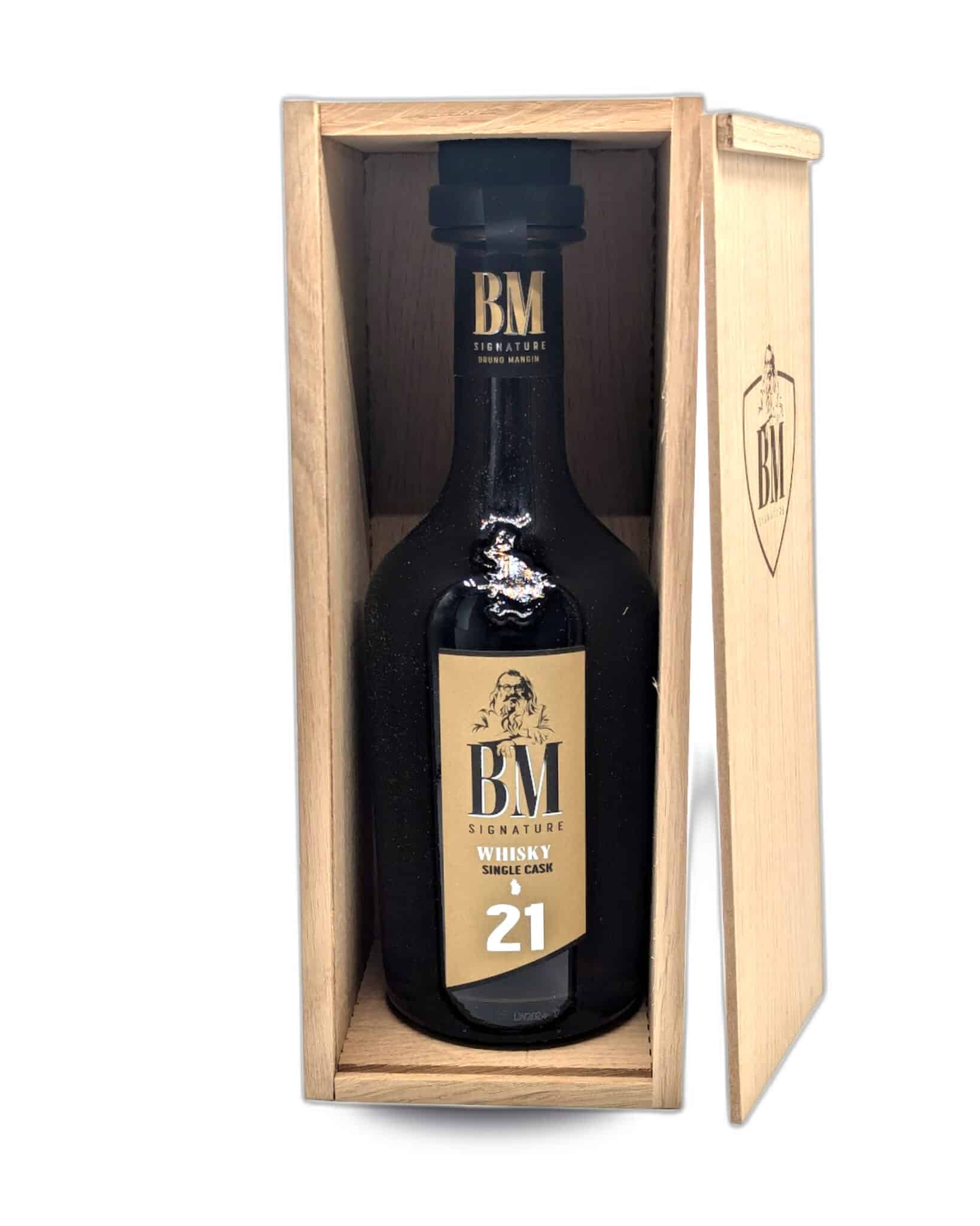 Whisky BM 21 ans Signature - Single malt - fût n°9 - 2003 - 70cl