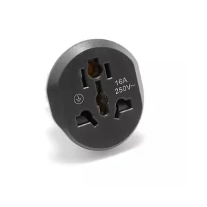 Prise Adaptateur universel UE broche ronde