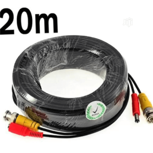 Câble d’alimentation BNC vidéo de 20 mètres pour caméra de vidéosurveillance / DVR Système de sécurité