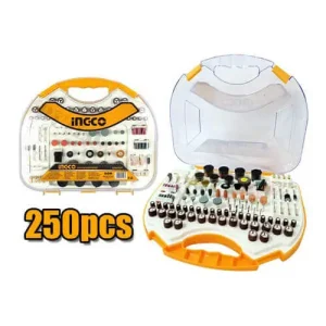 Kit accessoires pour mini perceuse de 250pcs INGCO AKMG2501