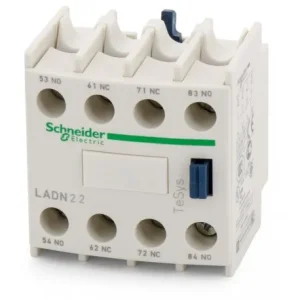 Bloc de contact auxiliaire Schneider Electric TeSys LADN22 Bloc contact additif 2NC 2NO